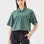 Half Button Short Sleeve Active T-Shirt - Korvel