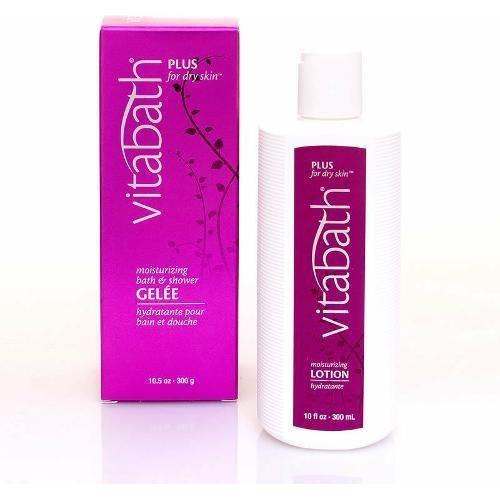 Gelée de bain et de douche hydratante Vitabath pour peau sèche, 10,5 oz