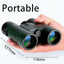 Military HD Compact Binoculars 8x32 Optics Telescope Zoom Powerful Vision Objective Lens Army Green for Hunting Sport USCAMEL - Korvel