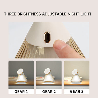 Conical adjustable magnetic wireless charger with night light suitable for iPhone 15W wireless charging bracket - Korvel