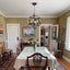 Farmhouse Chandelier Light Fixtures 4-Light Dining Room Light Fixtures Height Adjustable Rustic Wood Light - Korvel