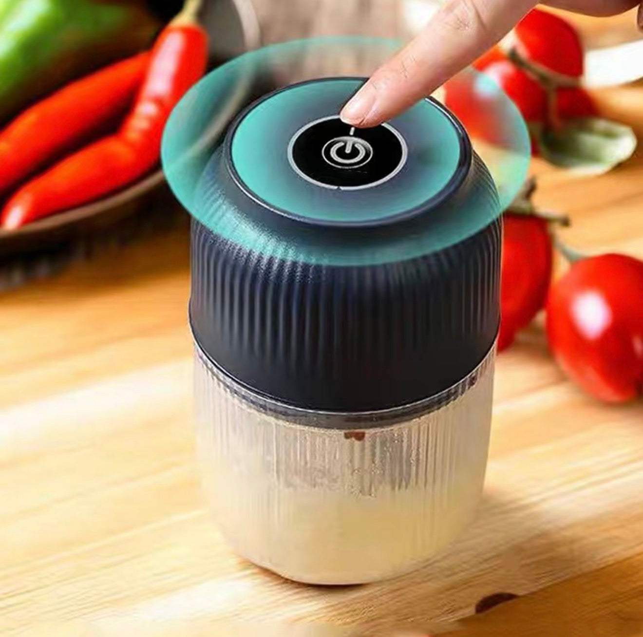QuickChop Mini Chopper - Procesador de Alimentos Eléctrico Portátil