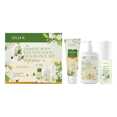 Jasmine Body Care Set - Cleanse and Moisturize
