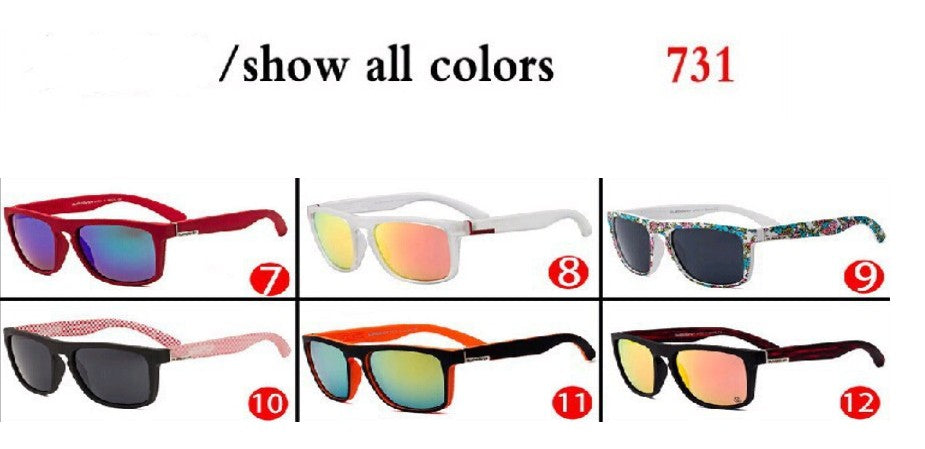 QUISVIKER Brand New Polarized Glasses Men Women Fishing Glasses Sun Goggles Camping Hiking Driving Eyewear （C7-C12） - Korvel