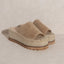 Espadrille Platform Slide - Chic Comfort Sandals