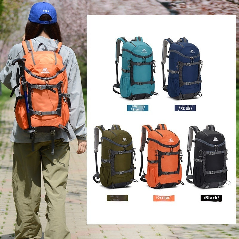 30L Oxford Cloth Hiking Backpack for Outdoor Adventures