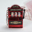 Mini Fruit Machine Keychain Pendant - Fun Slot Game Toy