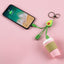 Little Fresh Cartoon Data Cable Avocado Phone Data Cable Cute Girl One to Three Fruit Fast Charging Cable - Korvel