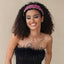 Gorgeous Mizhu Water Diamond Baroque Retro Wide Edge Hair Accessories - Korvel