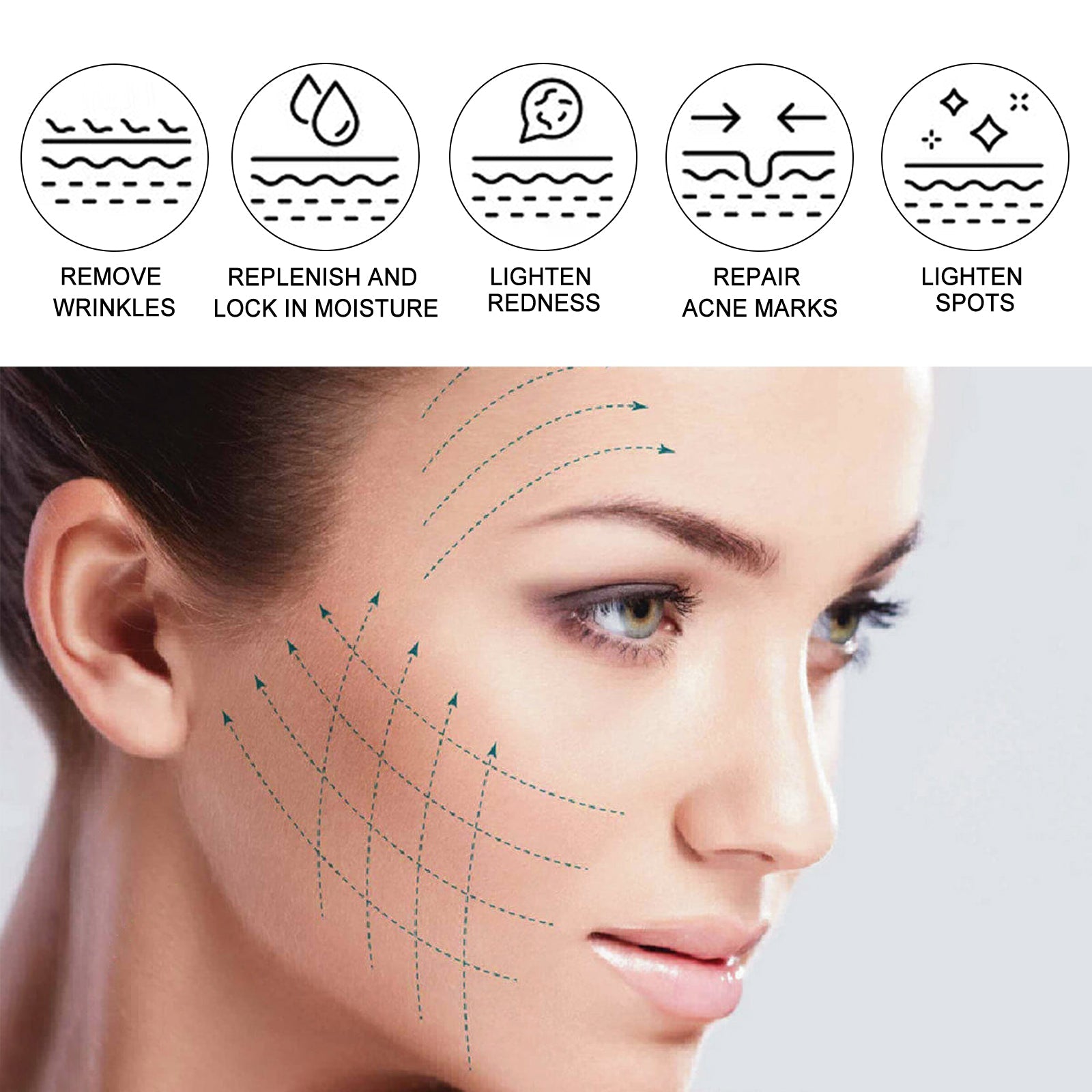 B5 Facial Essence, Lightening Spot Soft Skin Anti-aging Moisturizing Essence - Korvel