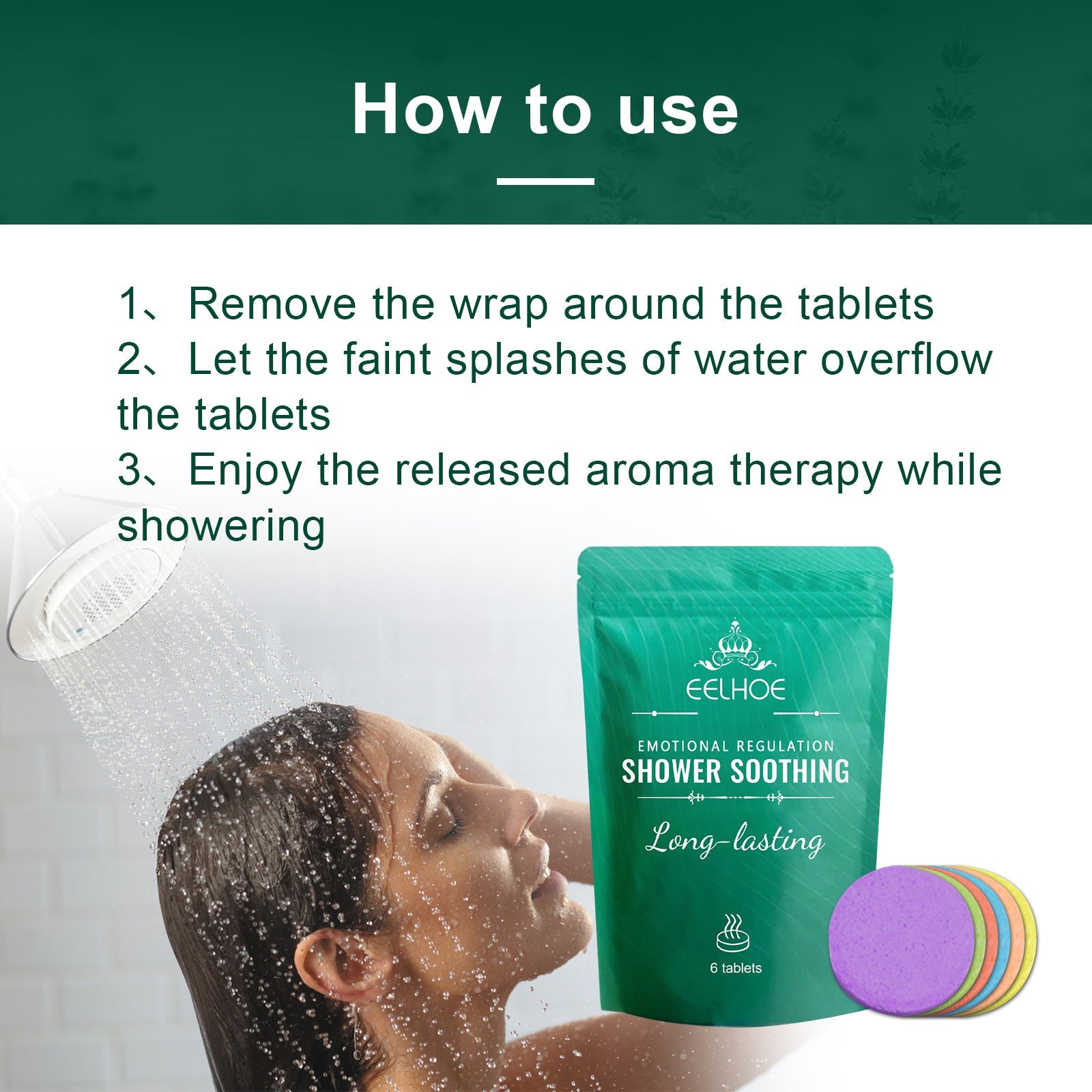 Body Care Shower Pack Gently Relieves Body Stress Relaxing Body Clea - Korvel