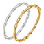 Bracelet Simple Round Bamboo Knot 5MM Stainless Steel Magnetic Bracelet - Korvel