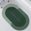Soft cushion floor mat absorbent foot mat bathroom non-slip quick-drying toilet door carpet bathroom door mat - Korvel