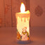 Christmas decoration candle light LED simulation flame candle Santa Claus snowman decoration night light - Korvel