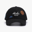 Letter Embroidery Fashion Outdoor Curved Brim Baseball Hat Versatile Simple Cross border Sunscreen Women's Black Cap - Korvel
