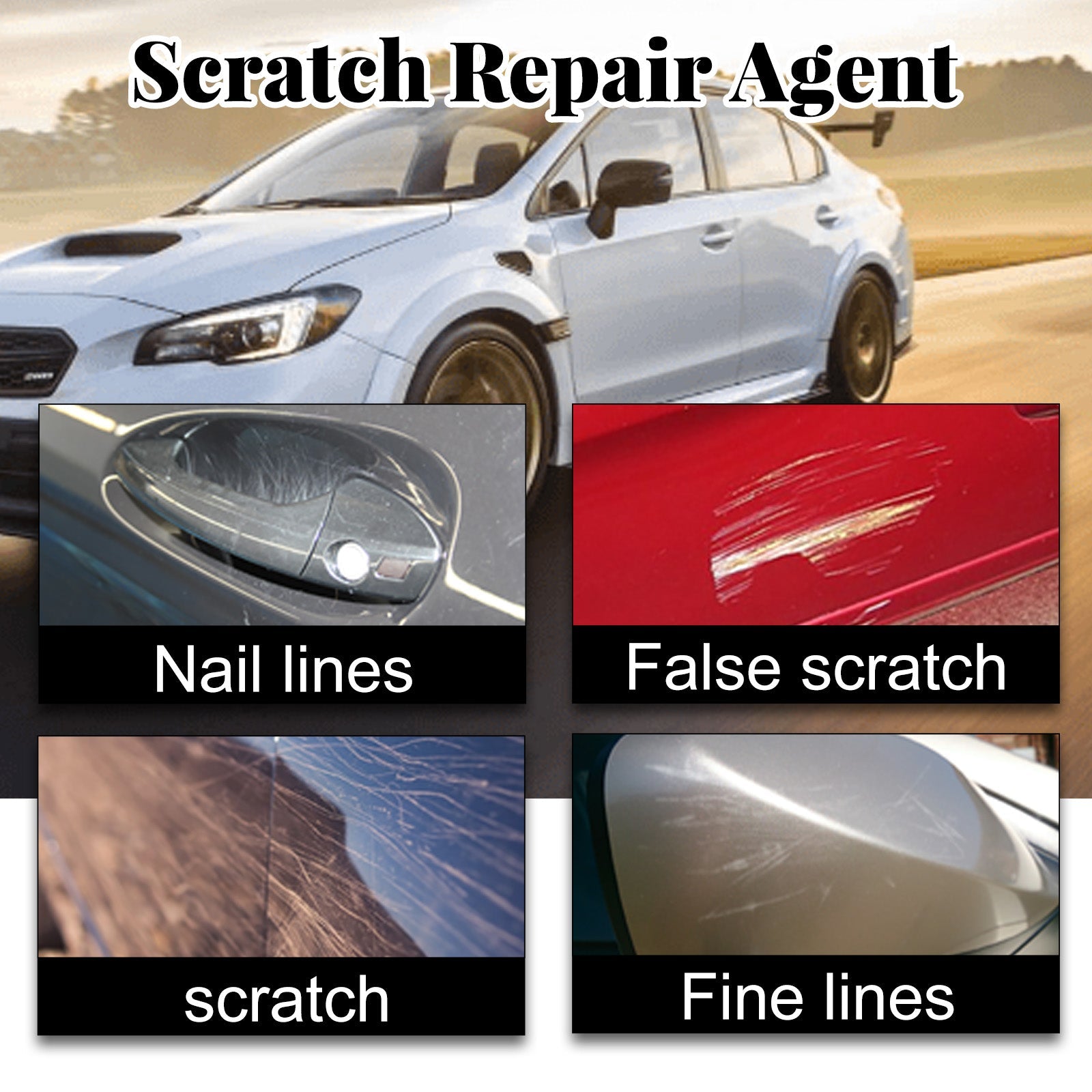 Car Scratch Polishing Wax, Car Paint Scratches And Scratches Repair Cream Maintenance Polishing Wax - Korvel