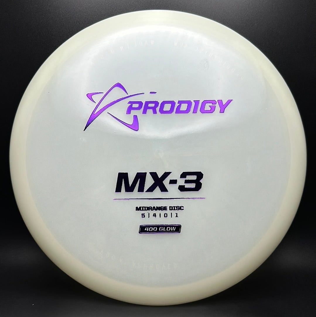 MX-3 (400 Glow) - First Run Disc Golf Midrange
