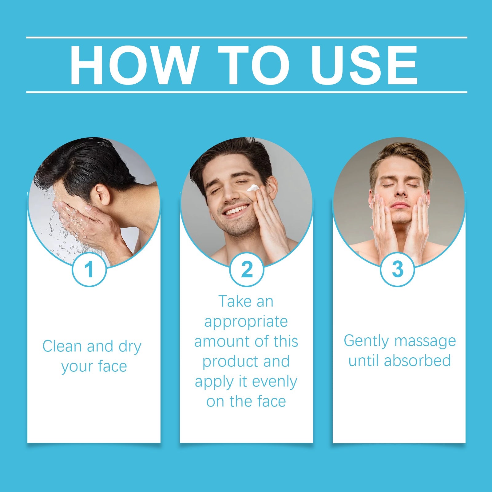 Men's Moisturizer, Deeply Nourishes Facial Skin And Improves Skin Quality - Korvel