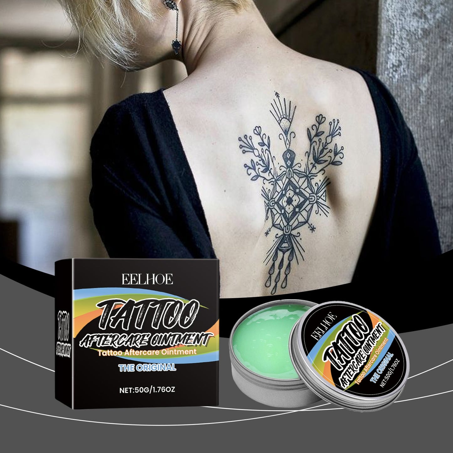 Tattoo Care Cream Gently Cleanses Skin Tattoo And Moisturizes Body Skin Tattoo Care Cream - Korvel