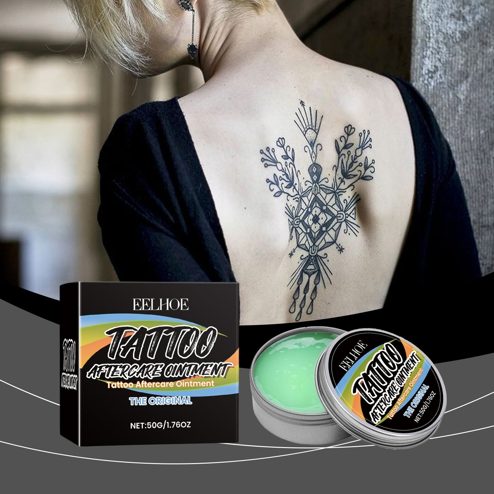 Tattoo Care Cream Gently Cleanses Skin Tattoo And Moisturizes Body Skin Tattoo Care Cream - Korvel