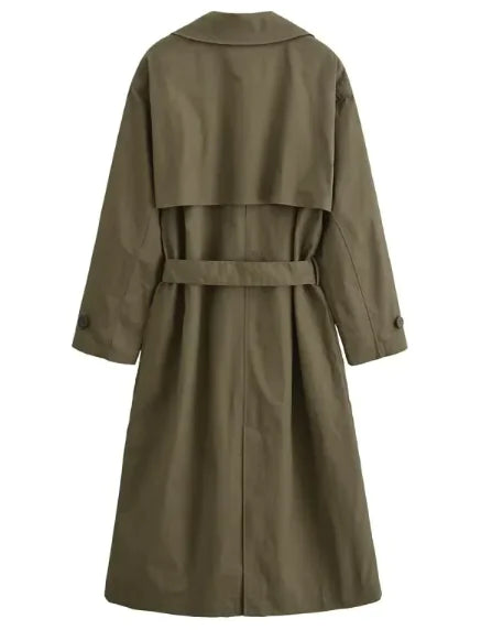 Premium Women's Long Coat for Timeless Elegance