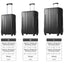 Maleta Spinner Dura Premium de 20'' con Cerradura TSA - Negra