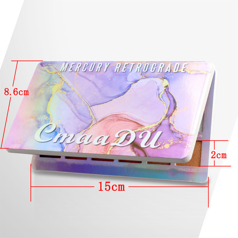 Palette de fards à paupières CmaaDu 18 couleurs - Mat et Métallique