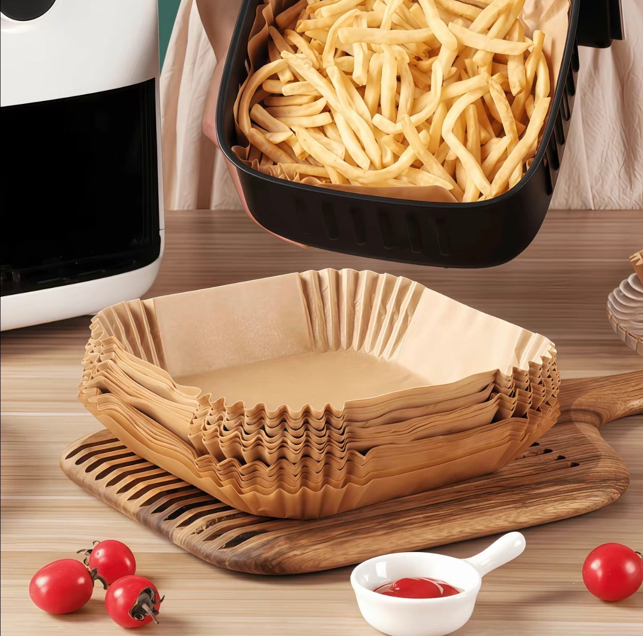 CleanBake Air Fryer Liners - 100 Count