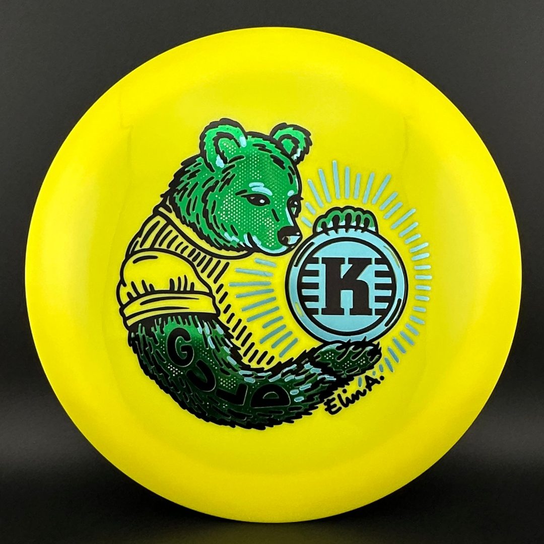 K1 Guld - Collaboration Elin A. Disque de Golf
