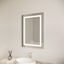 26x20 inch(Left Door) bathroom medicine cabinet with LED mirror 3000K~6000K single door lighting bathroom cabinet with touch switch adjusta - Korvel