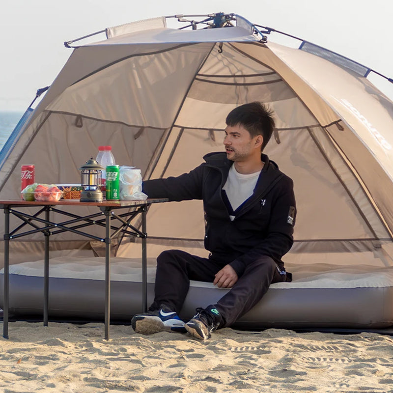 Premium Outdoor 3-4 Person Quick-Set Pop-Up Tent