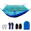 Bourette spinning 210T Nylon Hammock Outdoor Anti-mosquito Hammock Outdoor Camping Goods Bed Bearing - Korvel
