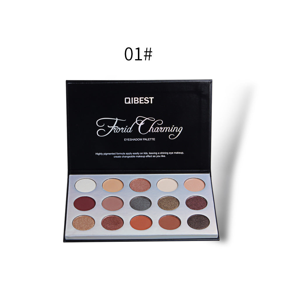 Paleta de Sombras QIBEST Renaissance de 15 Colores