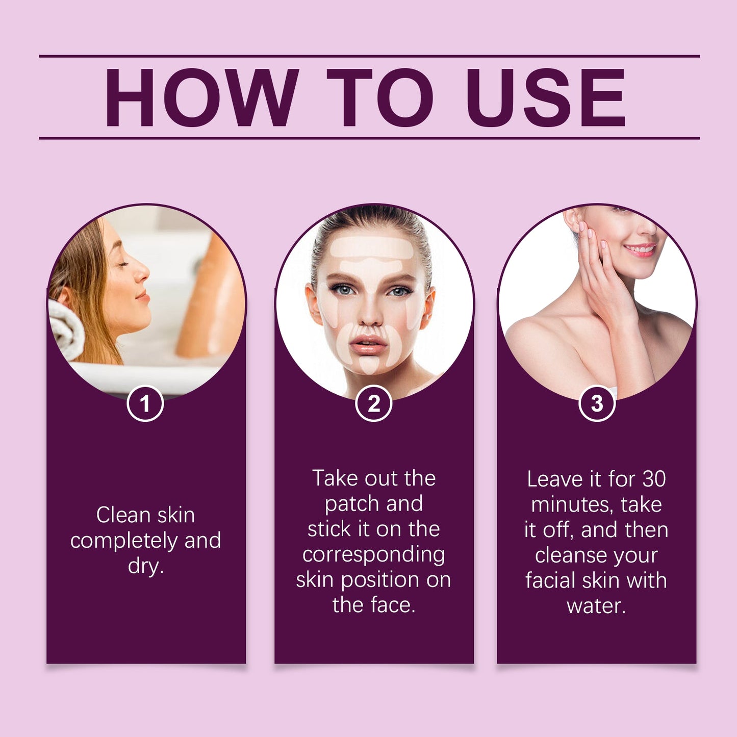 Gentle Face Moisturizing Patches for Radiant Skin