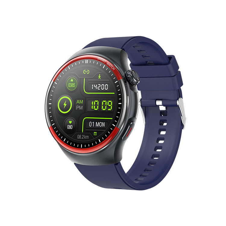 New T82 Bluetooth call 1.4AMOLDE HD non-invasive blood sugar monitoring NFC body temperature SOS heart rate - Korvel
