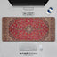 Large Persian Mouse Pad Office Carpet MousePad Natural Rubber Lockedge Anti Slip Desk Mat Laptop Office Game Accessories Pad - Korvel