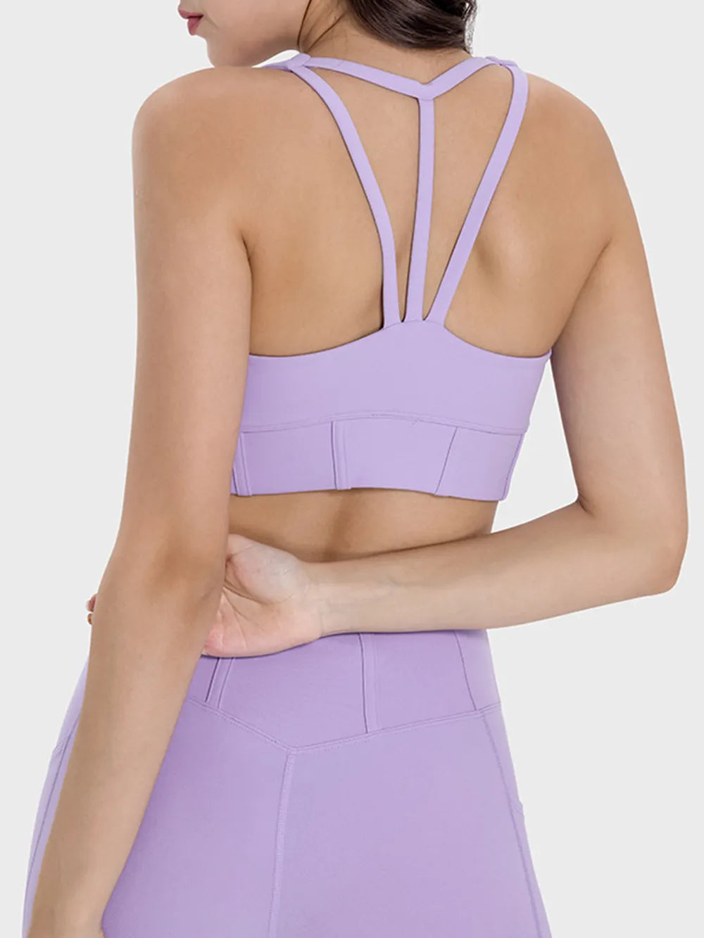 Square Neck Wide Strap Active Tank - Korvel