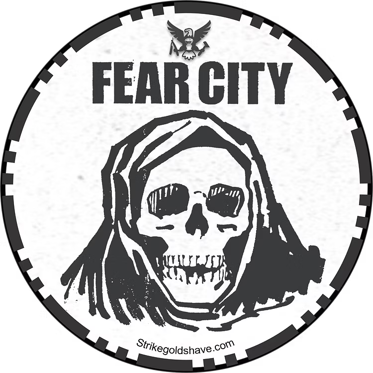 Collection de rasage Fear City - Strike Gold