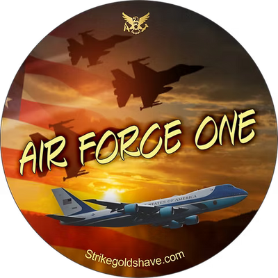 Collection de rasage Strike Gold Shave Air Force One