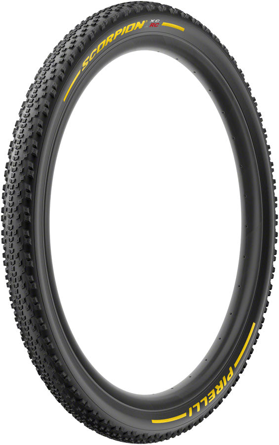 Pneu Pirelli Scorpion XC RC - 29 x 2.2 Tubeless Pliable Édition Équipe Jaune