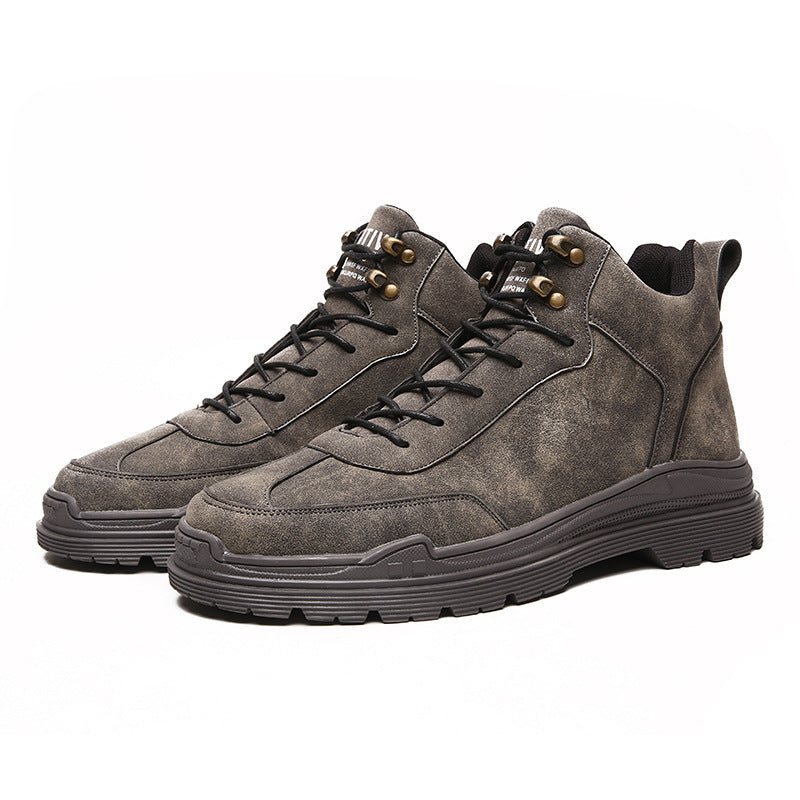 Premium Winter Fleece Outdoor Martin Boots