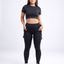 JupiterGear Crop Top à Manches Courtes