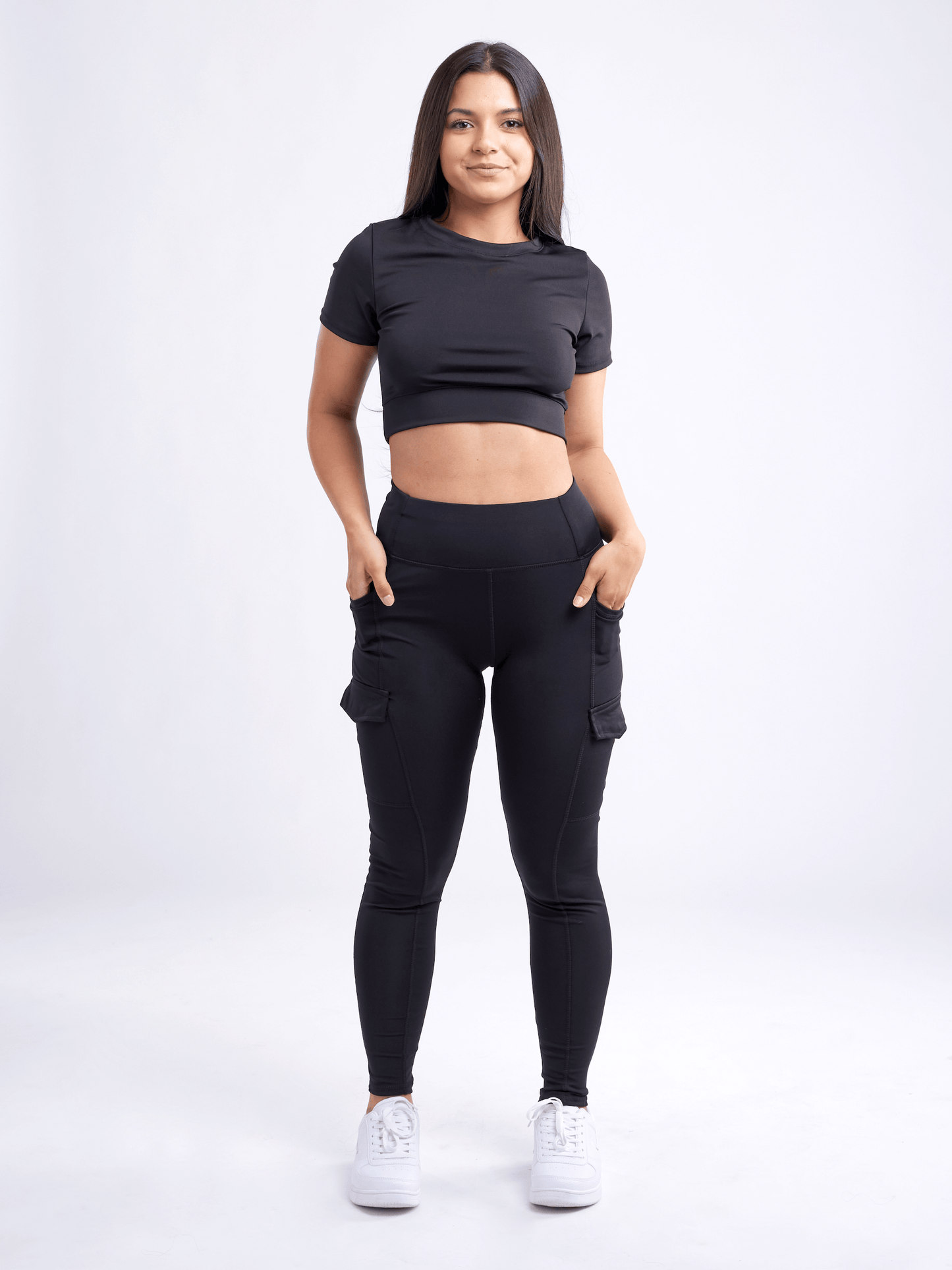 JupiterGear Crop Top à Manches Courtes