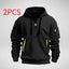 Dropped Shoulder Hooded Sweatshirt for All Sizes