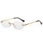 Metal Frame Oval Multicolor Sunglasses