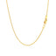 10k Yellow Gold Wheat Chain - 1.0mm Elegance