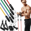 XGear Fitness 11-Piece Resistance Band Set with Handles