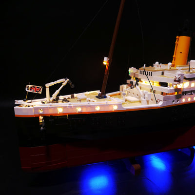 DIY building block lighting compatible with LEGO 10294 Titanic LED lights - Korvel
