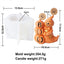 Molde de Silicona para Velas de Fantasma y Calabaza de Halloween