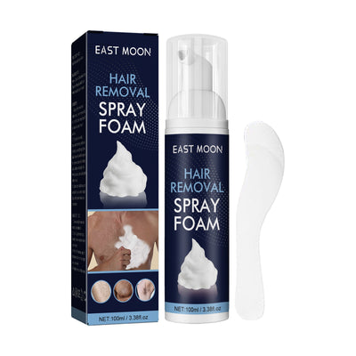 Men's Hair Removal Foam Spray Leg Underarm Chest Hair Gentle Cleansing Quick Hair Removal Spray - Korvel